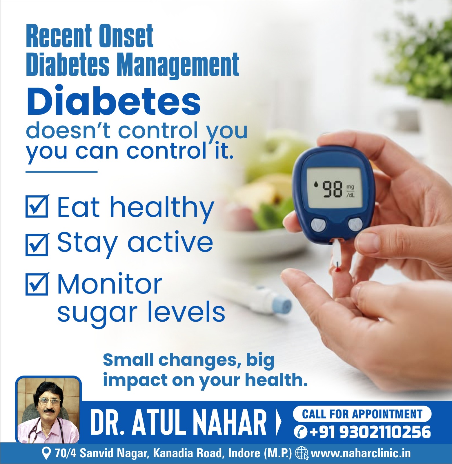 Recent Diabetes Management in Indore