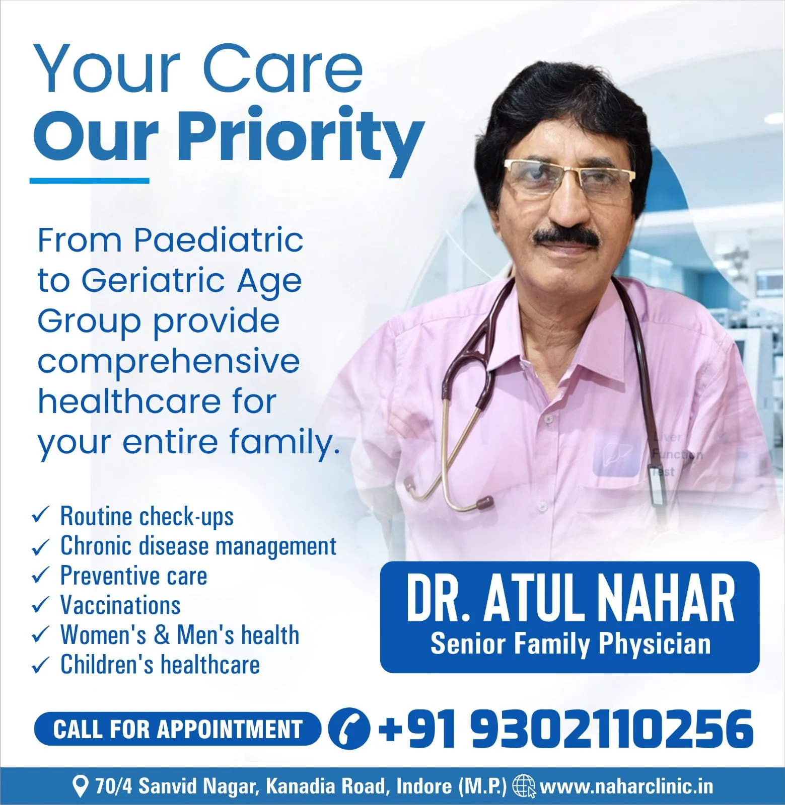 Senior Family Physician in Indore